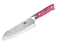 Dellinger Pink Stone Tsuchime Damascus
