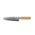 Dellinger Olive Wood Damascus Santoku 180