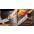 Nóż kuchenny Santoku Dellinger Buffalo Olive Octagon 185 mm