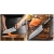Dellinger Carbon Fiber Octagon Santoku 185 mm