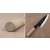 Tojiro Black Hammered Shirogami#2 Deba 15 cm