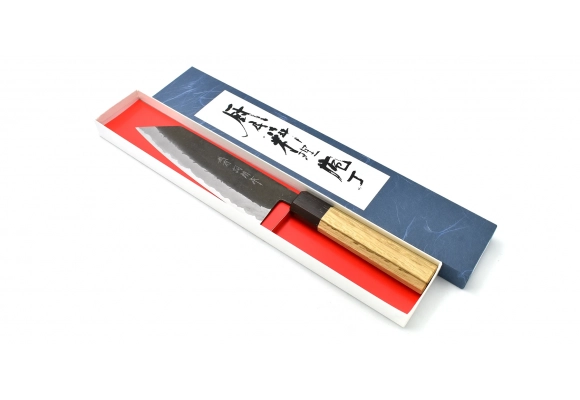 Sirou Kamo Super Aogami nóż Bunka 170 mm