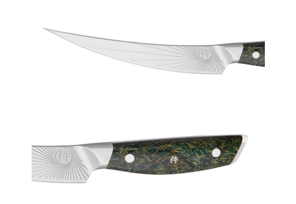 Nóż Dellinger SANDVIK NORTHERN SUN Boning 165mm GREEN