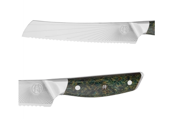 Nóż Dellinger SANDVIK NORTHERN SUN do chleba 200 mm GREEN
