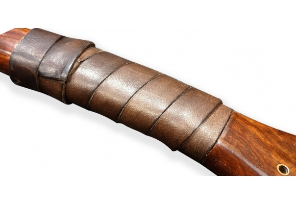 Siekiera Dellinger Damascus Valhalla Leather 150mm