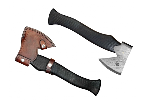 Siekiera Dellinger Damascus Valhalla Black 105 mm