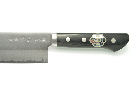 Kanetsune Meisho nóż Santoku 165