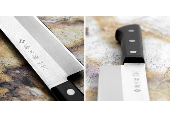 Tojiro Basic VG-10 nóż Nakiri 165