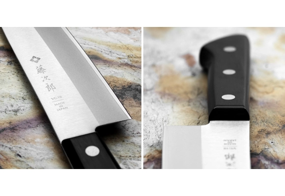 Tojiro Basic VG-10 nóż Santoku 165