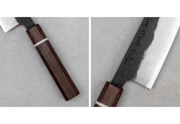 Japoński nóż Tojiro Atelier WM Forged VG-10 Santoku 16.5 cm