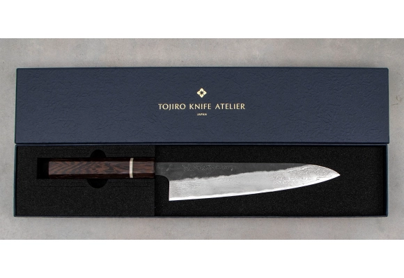 Japoński nóż Tojiro Atelier WM Forged VG-10 Gyuto 21 cm
