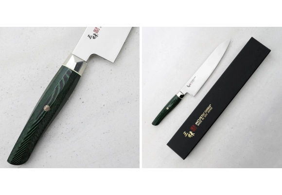 Nóż Mcusta Zanmai Green Revolution SPG2 Gyuto 21 cm