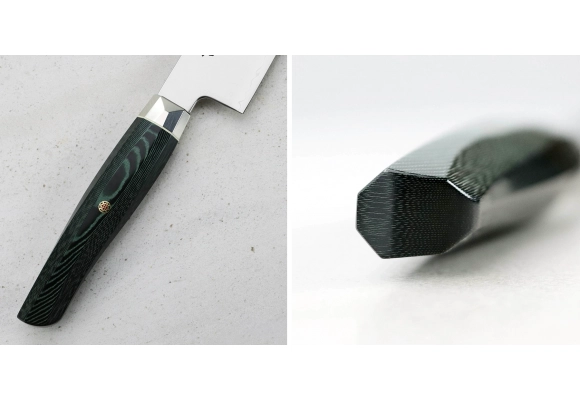 Nóż Mcusta Zanmai Green Revolution SPG2 Kiritsuke 23 cm