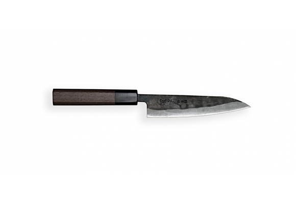 Nóż Kiya Paring 140 mm - Damascus Suminagashi