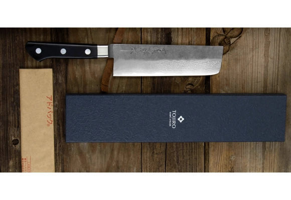 Japoński nóż Tojiro Atelier Classic VG-10 Nakiri 16.5 cm