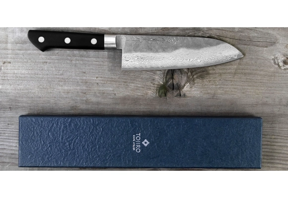 Japoński nóż Tojiro Atelier Classic VG-10 Santoku 17 cm
