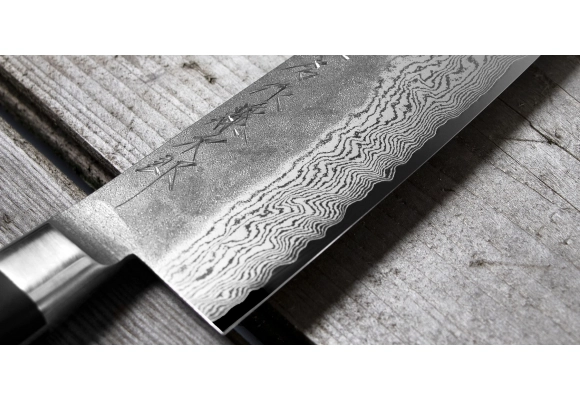 Japoński nóż Tojiro Atelier Classic VG-10 Santoku 17 cm