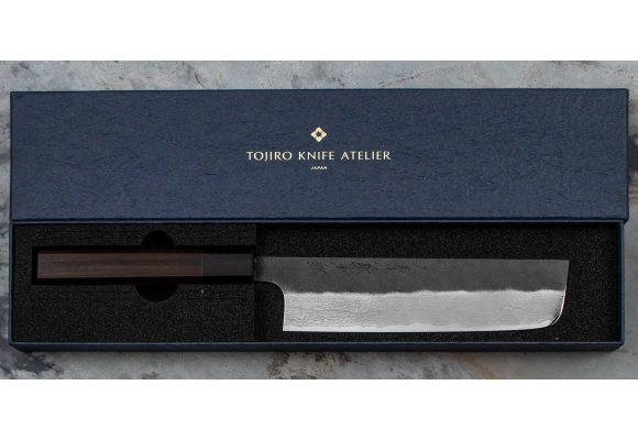 Japoński nóż Tojiro Atelier EB Forged VG-10 Nakiri 16.5 cm