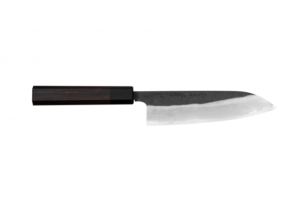 Japoński nóż Tojiro Atelier EB Forged VG-10 Santoku 17 cm