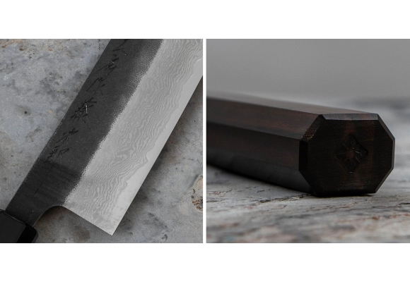Japoński nóż Tojiro Atelier EB Forged VG-10 Bunka 17 cm