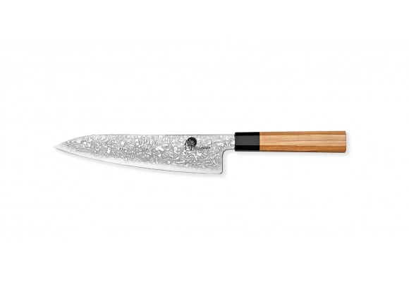 Nóż szefa kuchni Gyuto Dellinger Buffalo Olive Octagon 215 mm