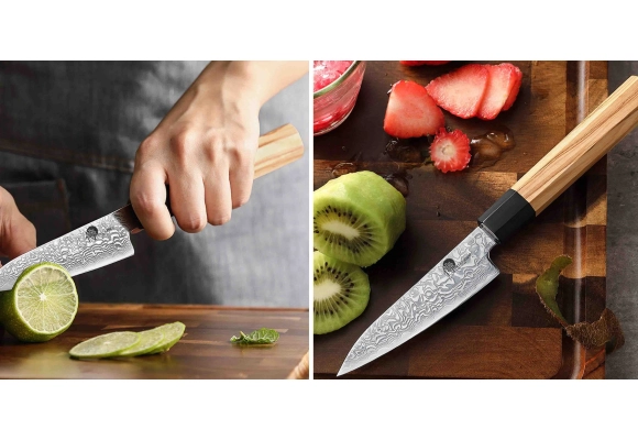 Nóż kuchenny uniwersalny Dellinger Buffalo Olive Octagon 105 mm