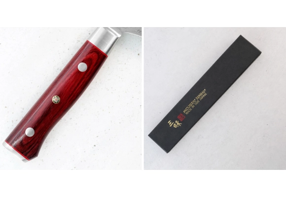 Nóż Mcusta Zanmai VG-10 Pro Flame Santoku 18 cm Nóż Mcusta Zanmai VG-10 Pro Flame Santoku 18 cm