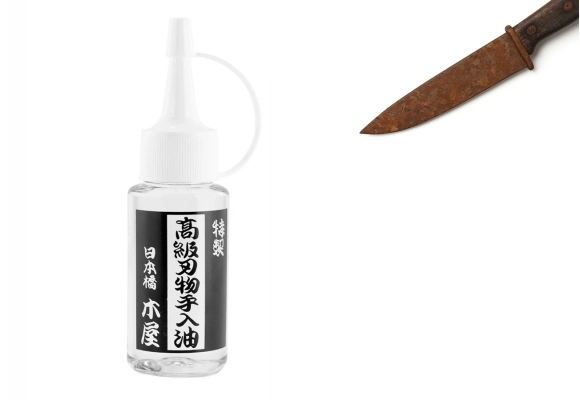 Olej tsubaki do konserwacji ostrzy 60 ml KIYA