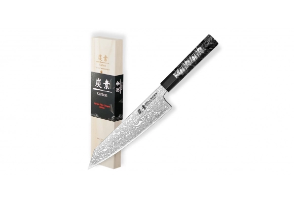 Dellinger Carbon Fiber Octagon Kiritsuke 215 mm
