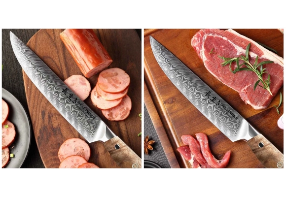 Dellinger Longevity Damascus Edition do porcjowania 210 mm
