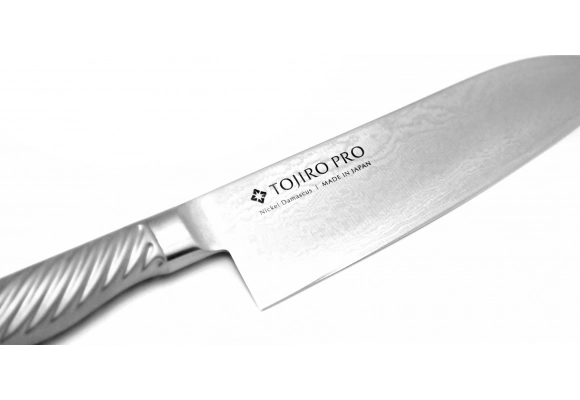 Tojiro PRO nóż Santoku 170 mm MET
