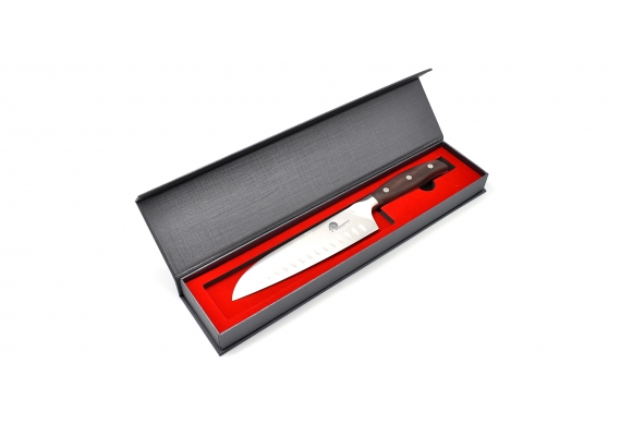 Dellinger Sandal Wood nóż Santoku 180