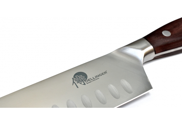 Dellinger Sandal Wood nóż Santoku 180