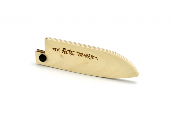 Drewniana pochwa "Saya" na nóż Tojiro - Tojuro Santoku 170 mm