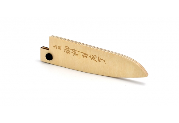 Drewniana pochwa "Saya" na nóż Tojiro Basic Damascus/Tojiro Gai VG10 Damascus Gyuto 180 mm