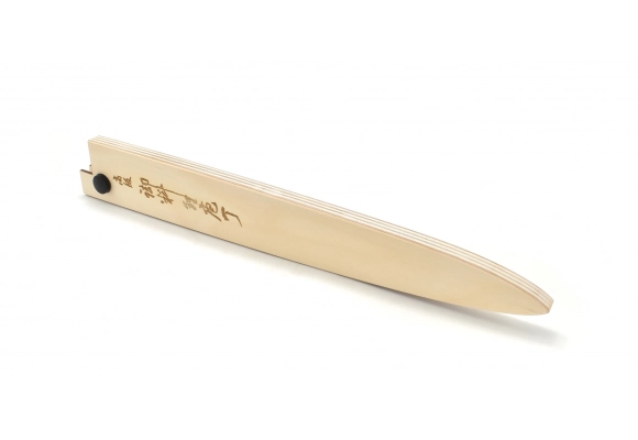 Drewniana pochwa "Saya" na nóż Tojiro Aogami Damast - Yanagi-Sashimi 300