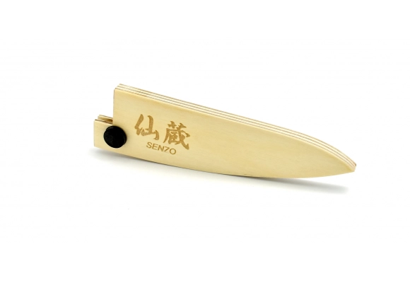 Pochwa drewniana "Saya" na nóż Senzo - małe Santoku 135 mm