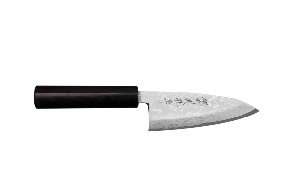 Nóż Hideo Kitaoka Shirogami Satin Deba 12 cm