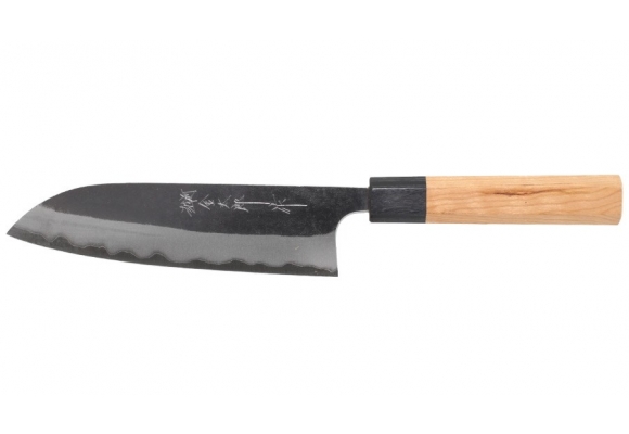 Yoshimi Kato Aogami nóż Santoku 170