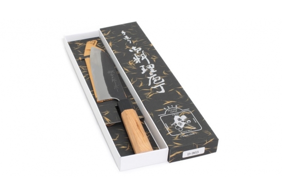 Yoshimi Kato Aogami nóż Santoku 170