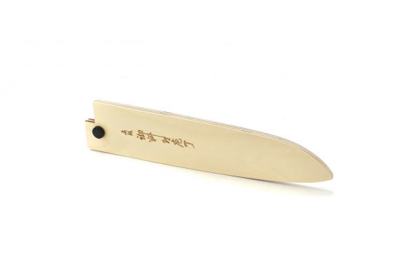 Pochwa drewniana "Saya" na nóż Gyuto 240 Shigeki Tanaka Gingami 3