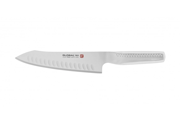 Nóż Global NI orientalny nóż szefa kuchni 20 cm - żłobiony