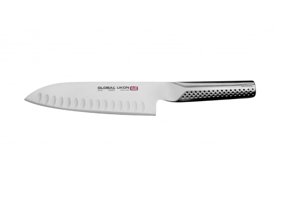 Nóż Global Ukon Santoku żłobiony 18.5 cm