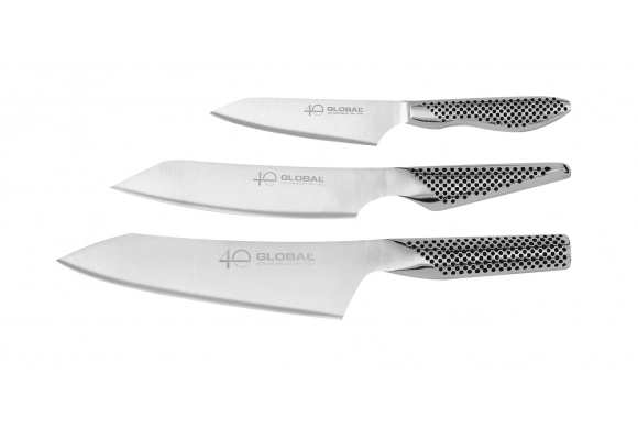 Zestaw 3 noży Global GF Limited 40th Anniversary