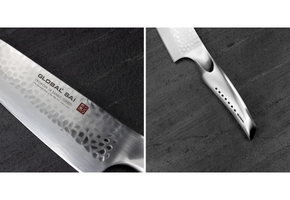 Nóż Global SAI Santoku 19 cm