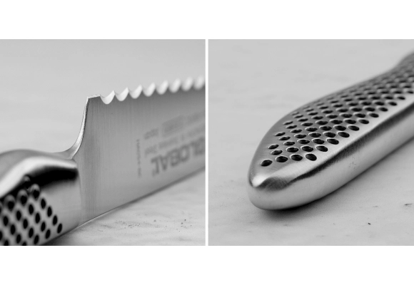 Nóż Global GS uniwersalny ząbkowany 11.5 cm
