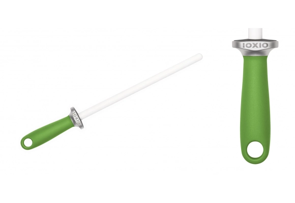 Ostrzałka prętowa  okrągła - musak ceramiczny IOXIO  F1000/J3000 white/green