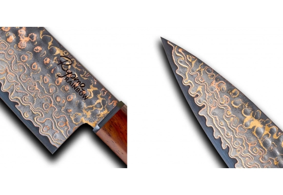 Nóż Haiku RYOMA RAINBOW Gyuto 210 mm