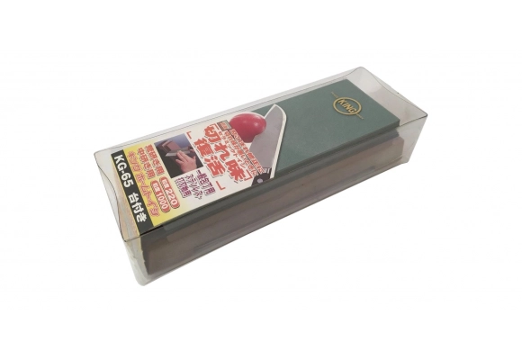 Kamień do ostrzenia King Deluxe 185x63x25mm #220/#1000 z podstawą