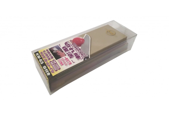 Kamień do ostrzenia King Deluxe 185x63x25 mm #1000/#6000 z podstawą